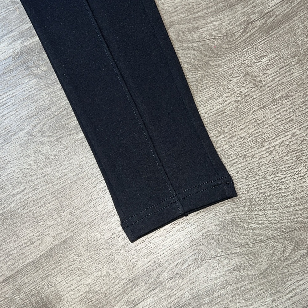 5 à 7 Cinq à Sept Ponte Colette Skinny Pleated Pant Black - Picture 12 of 15